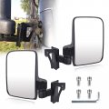 Ranger Side View Mirrors Unigt Mirror For 2018-2022 Polaris 1000xp With No Door Netting Soft Half Not Use Full Factory Doors 