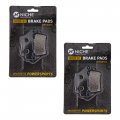 Niche Brake Pad Set For Husqvarna Wr 125 250 Bmw F800s F650 F800gs F650gs F700gs Ktm Triumph Front Rear Organic 2 Pack