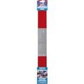 Red Silver Dot2 Strips 2x18 4p 