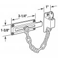 Prime-line U 9912 Keyed Chain Door Guard 3-1 4 In Steel And Diecast Construction Brite Brass-plated Finish Single Pack