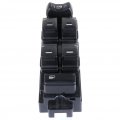 Aintier Power Window Switch Front Left Control Lift Fits For 2004-2012 Chevy Colorado Crew Cab Gmc Canyon 2006-2010 Hummer H3