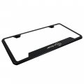 Au-tomotive Gold Srt Hellcat Laser Etched Cut-out Frame A Black