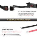 Amber Led Grille Lights For 2016 2017 2018 2019 2020 2021 2022 2023 Toyota Tacoma Trd Pro And Trail Edition Chrome Marker