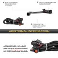 Amber Led Grille Lights For 2016 2017 2018 2019 2020 2021 2022 2023 Toyota Tacoma Trd Pro And Trail Edition Chrome Marker