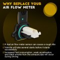 Ocpty Mass Air Flow Sensor 13627520519 Meter Fits For 2004-2007 Bmw 525i 2 5l 2006-2007 0l 525xi 530i 3