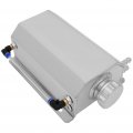 67 Oz Polished Stainless Steel Radiator Overflow Tank Catch Can