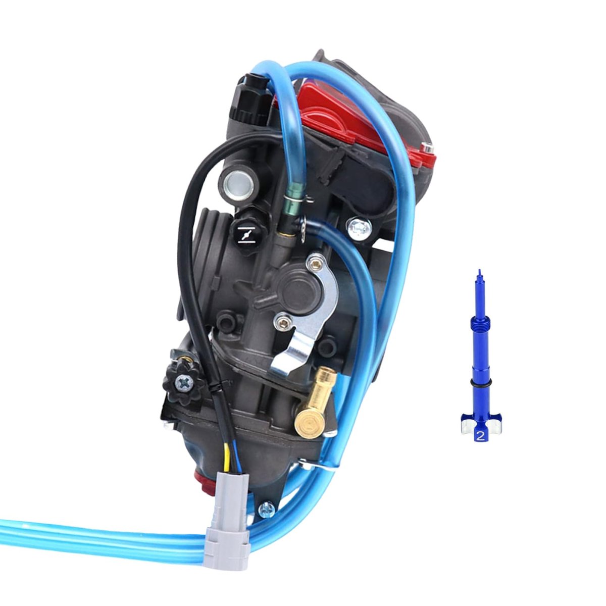 Carburetor Fuel Mixture Screw Blue For Honda Crf250r 2004-2005 2007 Crf250x 2004-2013 Kawasaki Kx250f 2004-2010 Suzuki Rmz250