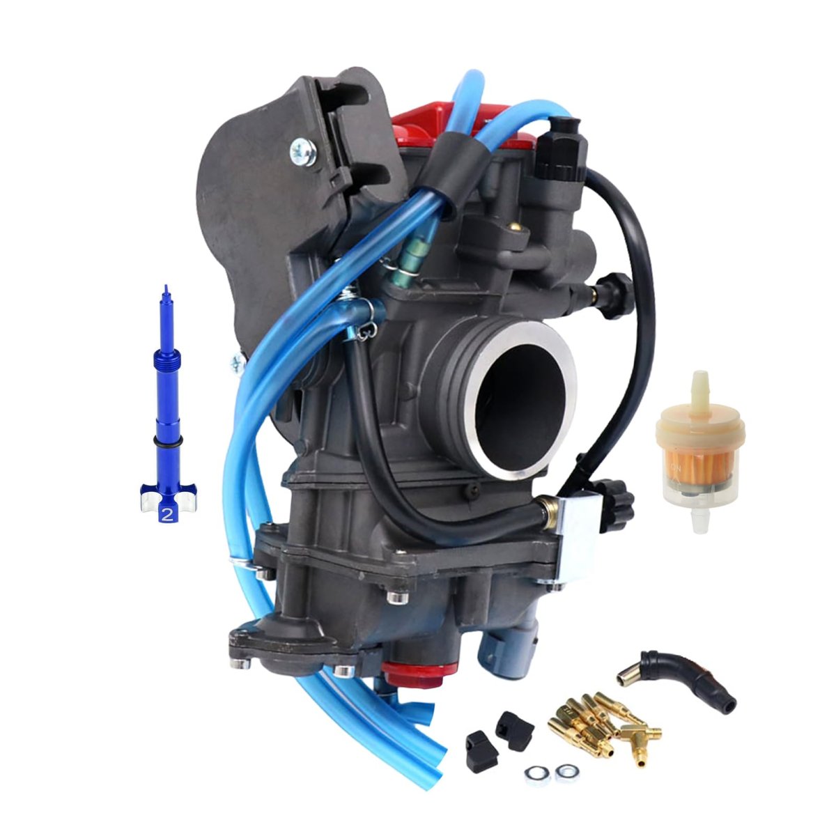 Carburetor Fuel Mixture Screw Blue For Honda Crf250r 2004-2005 2007 Crf250x 2004-2013 Kawasaki Kx250f 2004-2010 Suzuki Rmz250