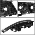 Auto Dynasty Ho2502135 Oe Style Driver Left Side Projector Headlight Lamp Compatible With Honda Accord Coupe 08-12