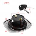 Flypig Fuel Tank Cap With Keys For Suzuki Gs450 Gs550 Gs300l Gs850g Gr650 Gs1000 E S G L Gs1100gk2 44200-49810 44200-49811