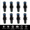 8 Pcs Fj817 5c3z9f593da 5c3z9f593dc 8s4z9f593ai Fi11370s Fuel Injector Replacement For 2005 Ford F-250 Super Duty Xlt Extended
