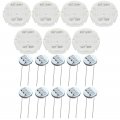 Ocpty 7 Pcs X27 589 Instrument Cluster Gauge Stepper Motor Kit With 10 T5 Led Light Bulbs Fit For Gm Toyota Hondad Chrysler For