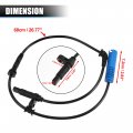 X Autohaux 2pcs Front Left Right Car Abs Sensor Wheel Speed 34526756384 5s11087 Su12540 For Mini Cooper 1 6l 2002-2008