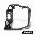 Front Left Side Intermediate Radiator Support Assembly W Bracket For Porsche Macan 2015-2018 95b805295 Direct Oe Replacement