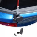Heavy Duty Cb Antenna Mast Mount For 2019 2026 Chevrolet Silverado And Gmc Sierra 1500 2020 2500hd 3500hd Tailgate Whip Bracket 