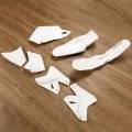 Hecasa Plastic Kit Compatible With All Years Suzuki Drz400 Drz400e Drz400es Drz400s Drz400sm Replacement For 2041080001 White