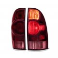 Smoke Red Lens Oe-style Tail Light Lamp Assembly For 2005-2015 Toyota Tacoma Pickup Truck Driver Passenger Side 