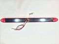 2 New 16 Red Led Slim Low Profile Surface Mount Stop Turn Tail Lights Trailer Truck 