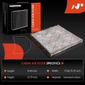 A-premium 2-pc Engine Cabin Air Filter With Activated Carbon Compatible Toyota Highlander001-2003 2 4l 0l 3l 2004-2007 2 3