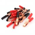 A14100700ux0843 14pcs 0 8 Jaw Alligator Clips 50a 600v Battery Test Clamps For Auto Pack Of 14 