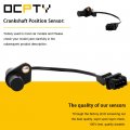 Ocpty 2pcs Engine Crankshaft Position Sensor Fits For 2001-2006 Hyundai Santa Fe 1999-2005 Sonata 2003-2008 Tiburon 2005-2009