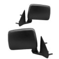 Door Mirror Pair For Nissan Pickup 1995 1996 1997 Manual Folding Non Heated Black 9630211g7a K630111g26 Ni1320106 Ni1321106 