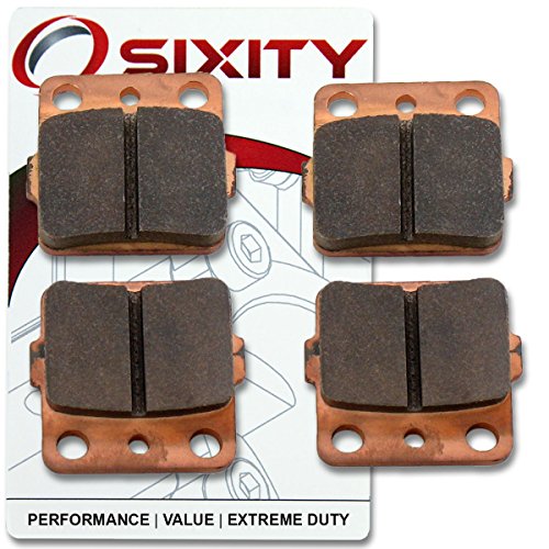 Sixity Sintered Brake Pads Fa84 2 Front Rear Replacement Kit Full Complete