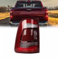 Dasbecan Left Driver Side Tail Light Assembly Rear Lamp Led For Dodge Ram 1500 2019 2020 2021 2022 Without Blind Spot Red Cover 