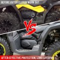 Sautvs Cvt Air Guide Outer Clutch Cover Variator Housing Drive Belt For Can Am Outlander Renegade 500 570 800 850 1000
