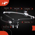 A-premium Power Window Regulator With Motor Compatible Dodge Dakota 2005-2010 Mitsubishi Raider 2006-2009 Ram 2011 Rear Side