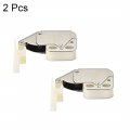 Uxcell Cabinet Cupboard Spring Press Open Door Catch Tip Touch Push Latch 2pcs
