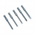 Uxcell U-shaped Bits Set 5pcs 1 4 Inch Hex Shank Magnetic U4 U5 U6 U7 U8 Screwdriver Bit 65mm Length S2 Screw Driver Kit Tools