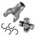 Caltric Front Drive Shaft Rear Yoke Compatible With Suzuki King Quad 300 Lt-f4wdxs 1991-1997 U-joint