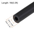 Lubricating Oil Hose 2mm Id X 4mm Od 3 3ft Rubber Water Tubing Black