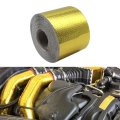 2 30ft Gold Aluminum Foil Insulation Car Exhaust Tape Air Intake Heat Shield