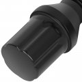 Ocpty Lug Bolt 12x1 25 20set Wheel Shank 28 Mm With 2 Key Black Fits For Jeep Fiat 500x Cherokee Renegade