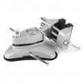 70mm Jaw Width Vise Table Clamp 360 Degree Aluminum Alloy Rotating For Workbench Woodwork