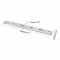 Uxcell Repair Plate 195mmx20mm Flat Fixing Mending Corner Brace Bracket Connector Pack Of 2