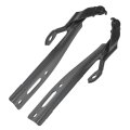 Black Car Hood Hinge Driver And Passenger Side Replacement For 2014-2017 Honda Accord 