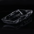 Qiilu Pair Left Right Headlight Headlamp Clear Lens Replacement Cover For E46 3 Series 1998-2001 4 Door