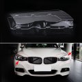 Qiilu Pair Left Right Headlight Headlamp Clear Lens Replacement Cover For E46 3 Series 1998-2001 4 Door