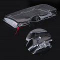 Qiilu Pair Left Right Headlight Headlamp Clear Lens Replacement Cover For E46 3 Series 1998-2001 4 Door