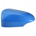 Left Side Mirror Cover Cap Rearview For Toyota Yaris 2012-2019 Abs Deep Blue 