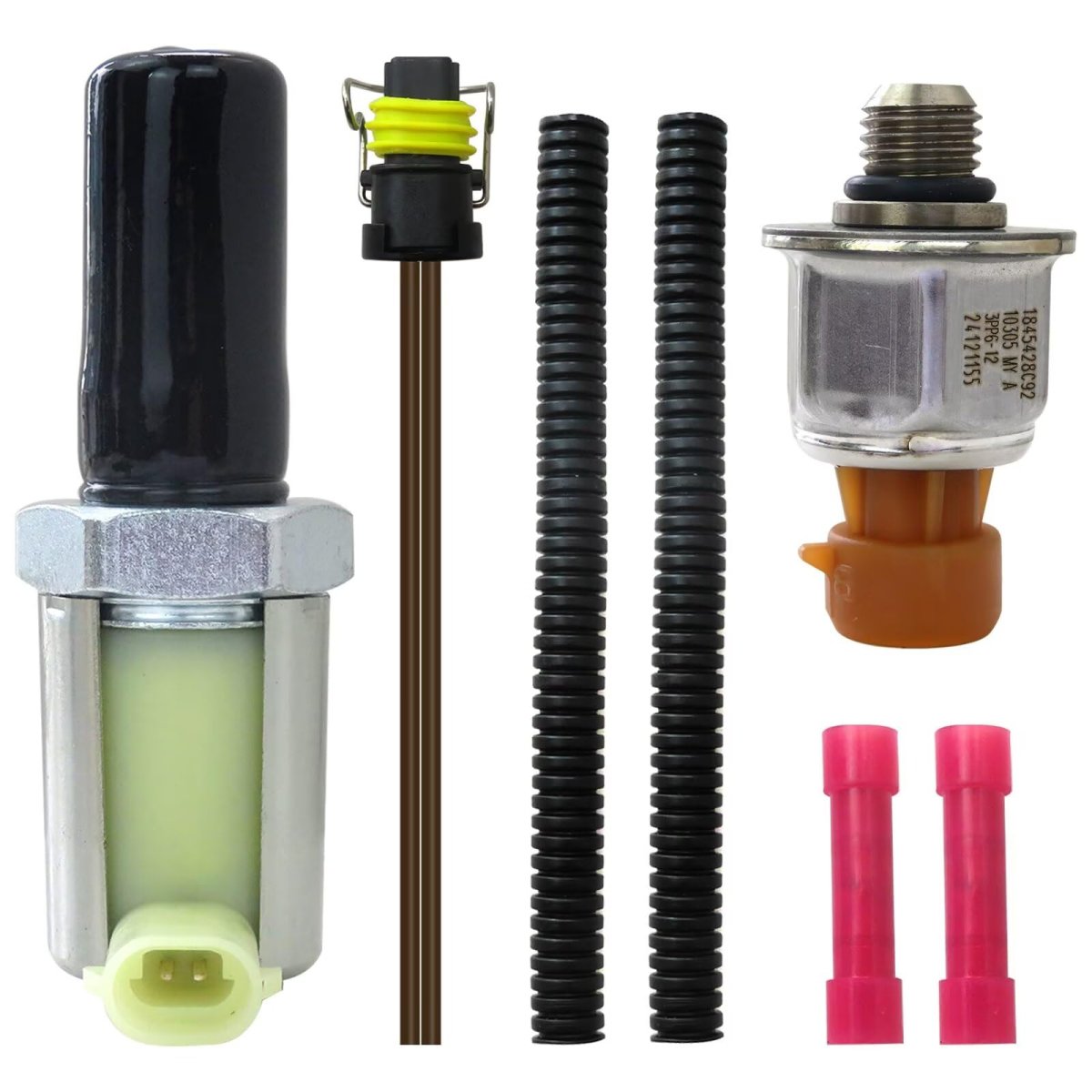 Fuel Pressure Regulator Valve And Icp Sensor Kit For 2003-2010 Ford F250 F350 F450 F550 Super Duty Excursion E350 E450 6 0l V8