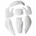 Newanime R White Fairing Body Plastic Parts For Suzuki Kawasaki Klx 110 Drz110 Dirt Pit Bike 