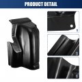 X Autohaux 1 Pair Lh Rh Steel Cab Corner Covers For Ford F-150 4 Door 2004 2005 2006 2007 2008 Crew Pickup Truck Replacement