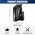 X Autohaux 1 Pair Lh Rh Steel Cab Corner Covers For Ford F-150 4 Door 2004 2005 2006 2007 2008 Crew Pickup Truck Replacement