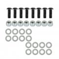 Wflnhb Rear Bed Channel Stiffeners Stiffener Brackets Replacement For 2005-2021 Toyota Tacoma