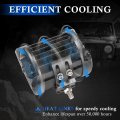 Bunker Indust Side Shooter Led Light Pods Wiring Harness Kit 2pcs 4 Inch Spot Flood Beam Bar 60w Work Lights Waterproof For 4x4
