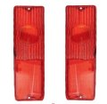 67-72 Chevy 2pc Tail Light Set Red 